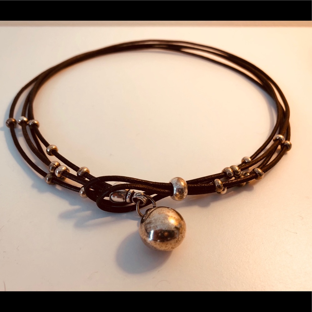 leather necklace